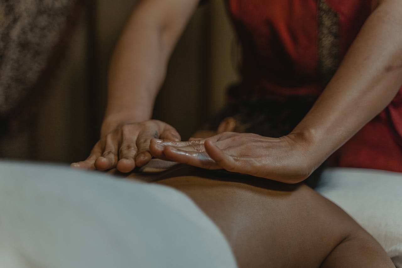 Experience ultimate relaxation with this soothing massage therapy session.
